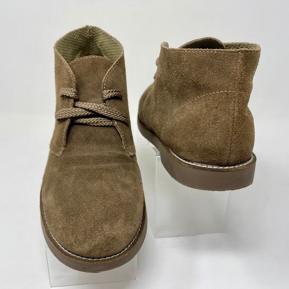 J Crew Crewcuts Kid's Calvert Boots Size 5 Kids Brown Suede Leather I.9.8 - Picture 6 of 13
